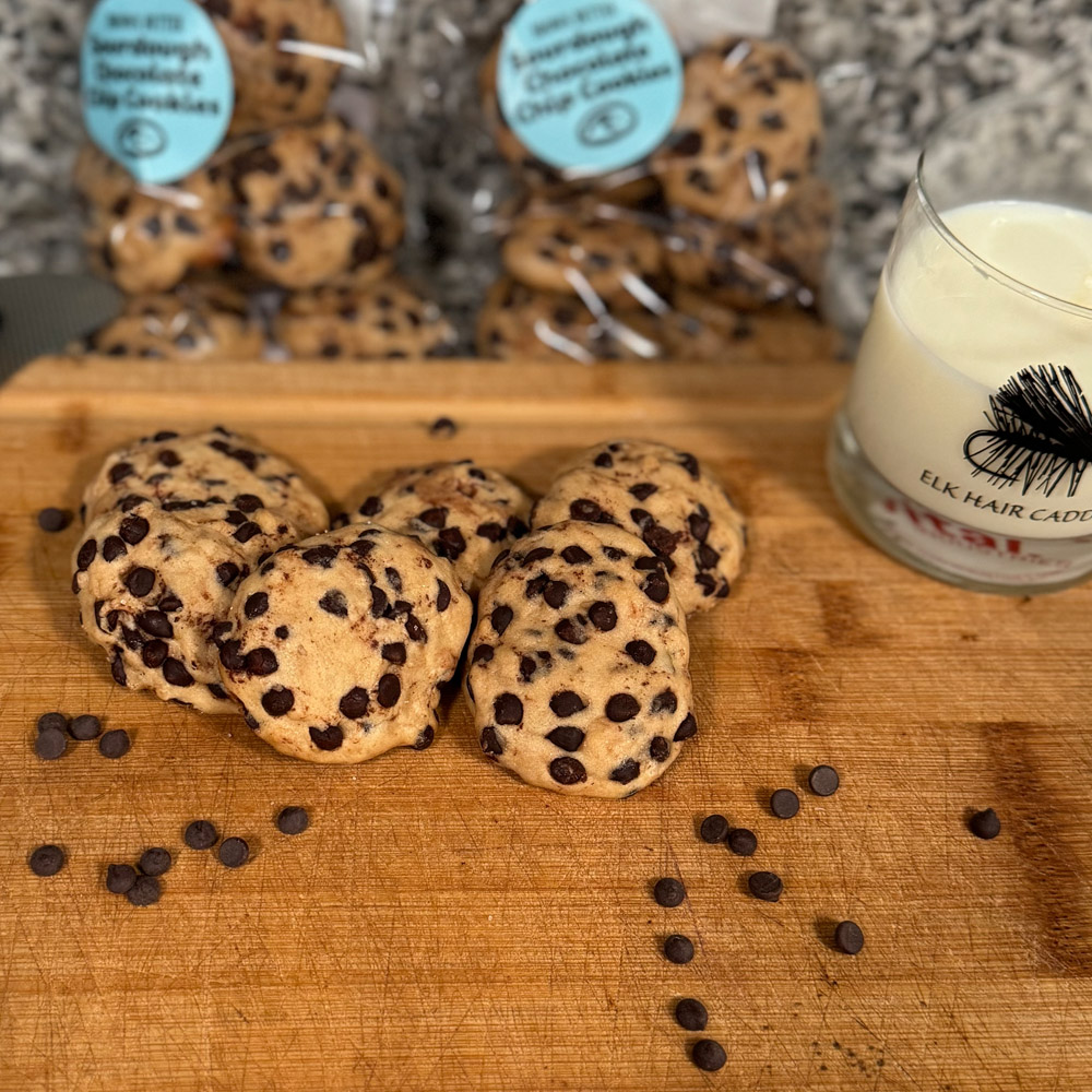 Brown Butter Sourdough Chocolate Chip Cookies