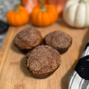 Sourdough Pumpkin Spice Muffins