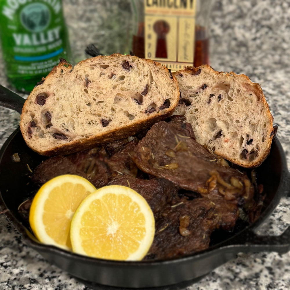 Sourdough Olive & Rosemary Loaf