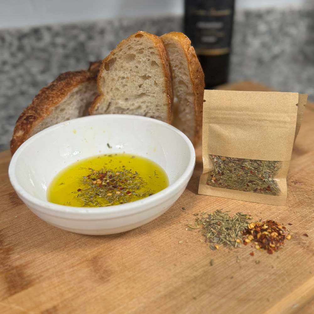 Italian Herbs Mix for Olive Oil Dip Spicy
