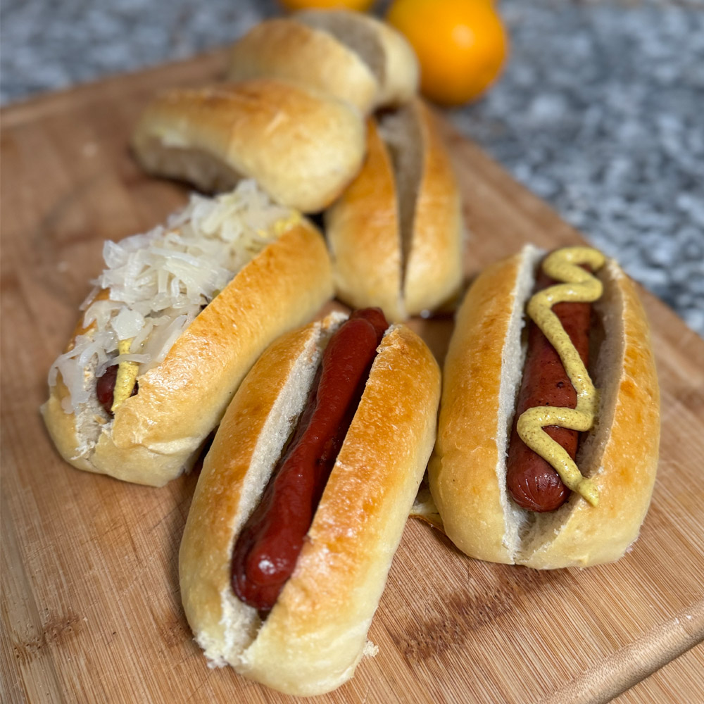 Sourdough Hot Dog Buns