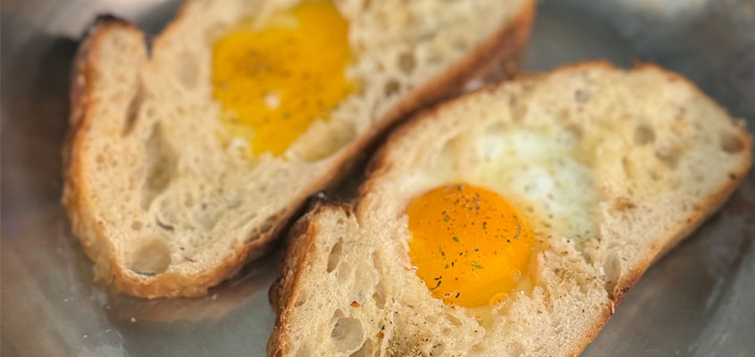 Egg in a Bread recipe