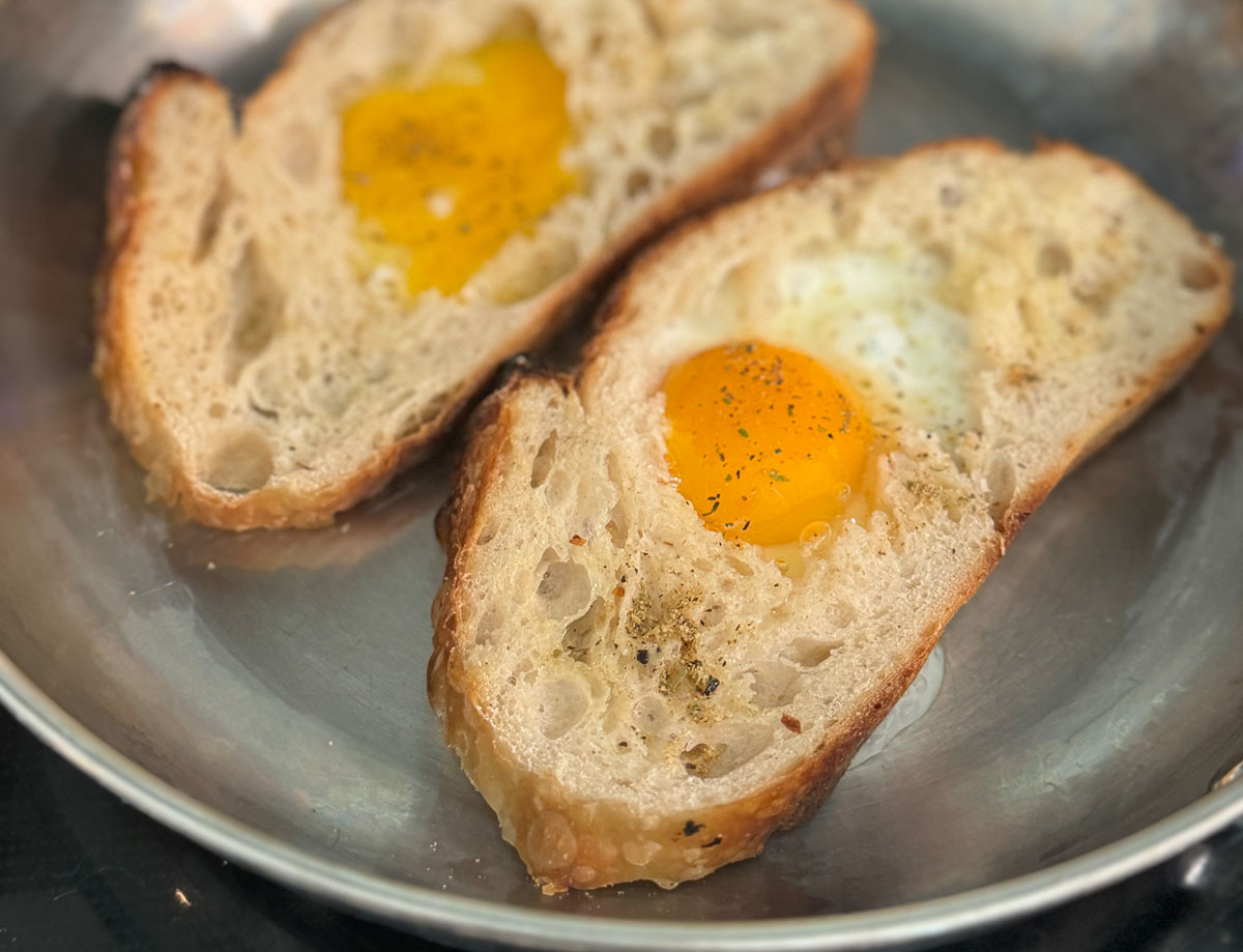 Egg in a Bread recipe