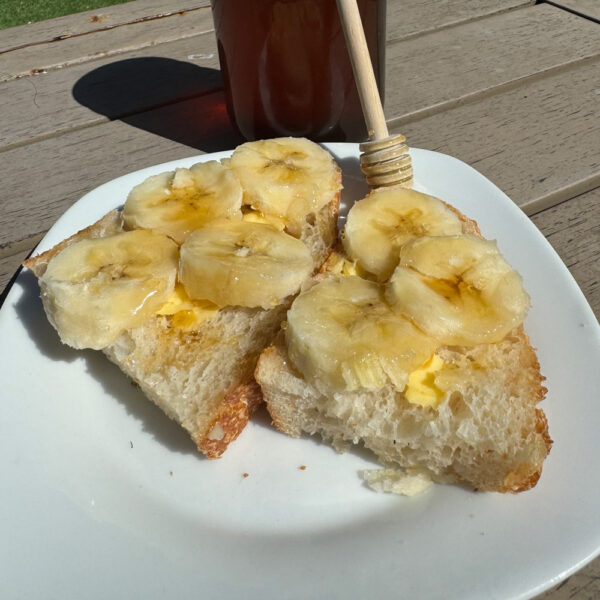 Sourdough Country Loaf - Frozen banana