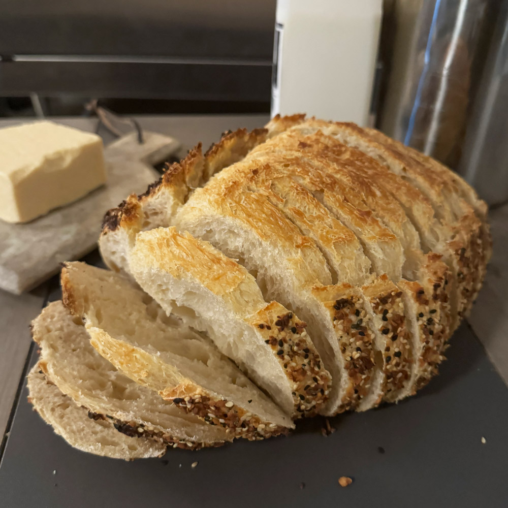 Sourdough Everything Loaf - Frozen Sliced