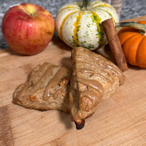 Sourdough Apple Cinnamon Scones