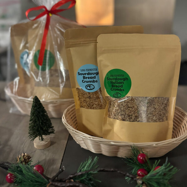 Sourdough Bread Crumbs Gift Basket