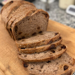 Sourdough Cinnamon Raisin Loaf