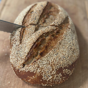 Sourdough Rye Loaf whole